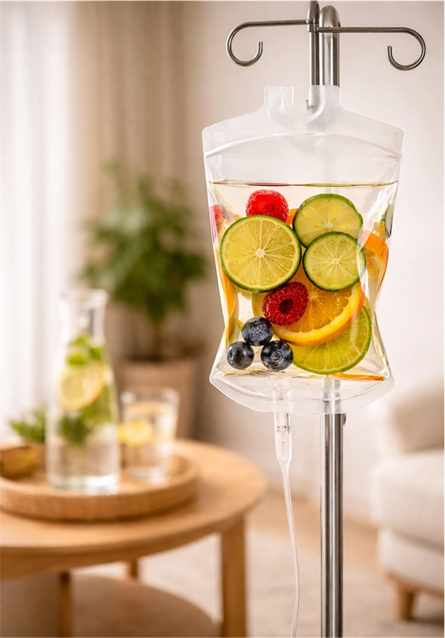 IV infusion options at IV Health Sunshine Coast