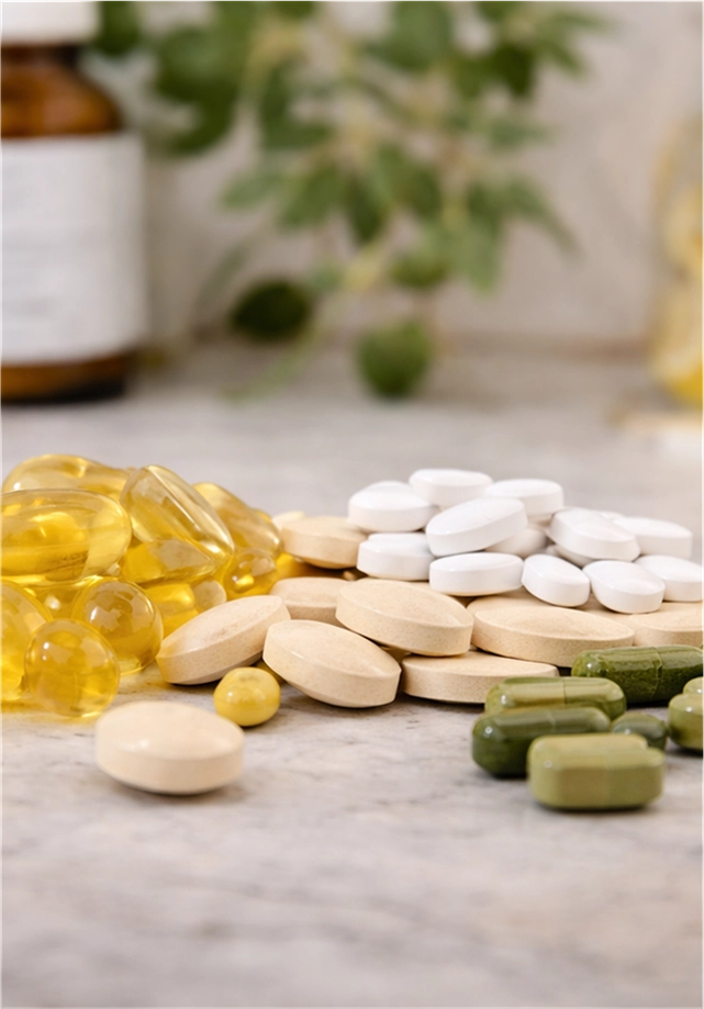 Clinic-quality supplements to support wellbeing between appointments