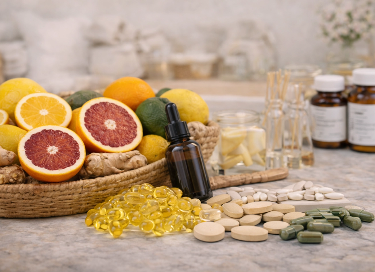 Supplement range to support general wellbeing and everyday nutrition