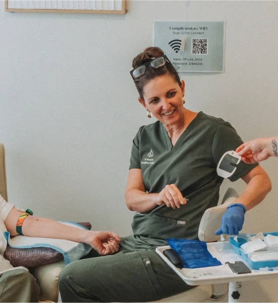 IV Health Sunshine Coast clinic team providing clinician-led care
